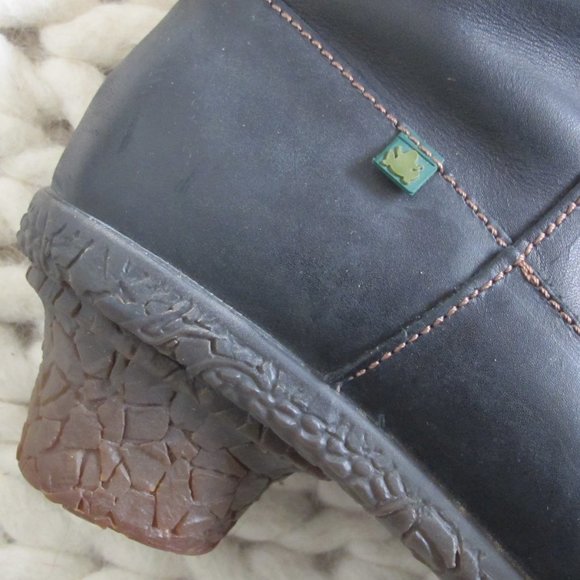 EL NATURALISTA Women's Leather Heel Boot – NF71 Style, Waterproof Leather, Made In Spain | Comfort Height Boot - View #7